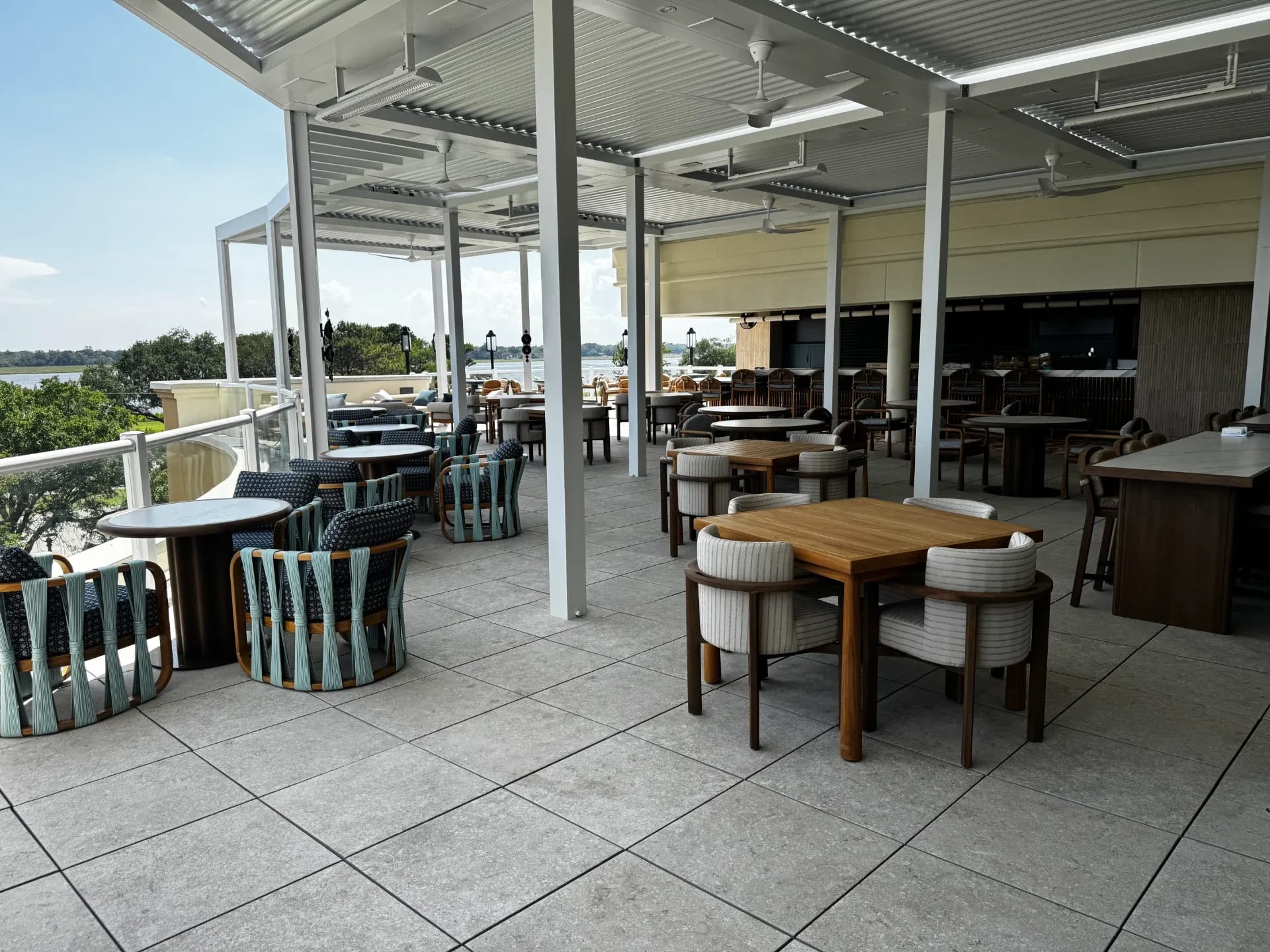 Restaurant & Bar Millwork at Salt & Sky Rooftop Bar, project photo 2