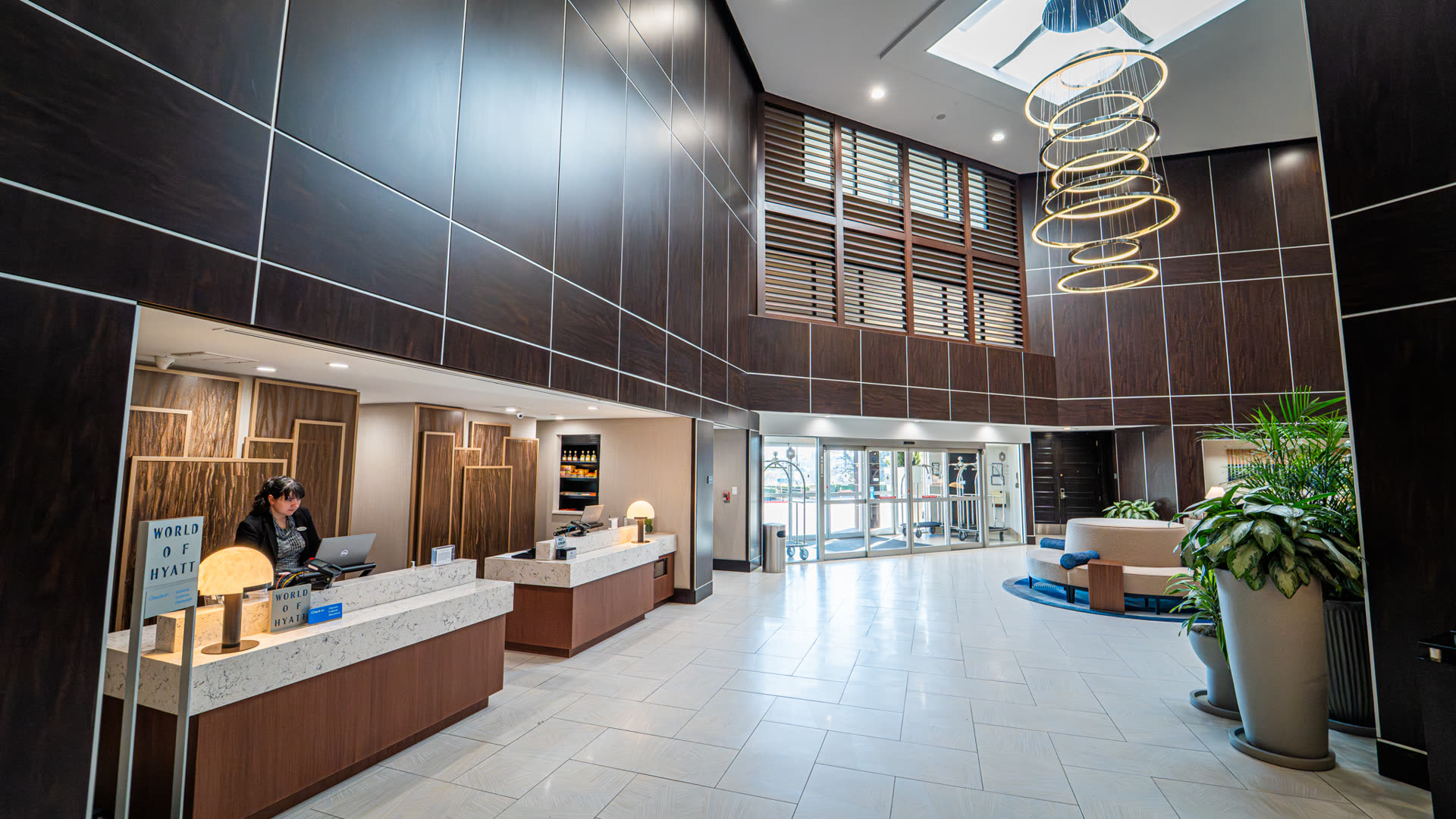 Hyatt Regency Marietta Hotel Millwork and Countertops — detail 1