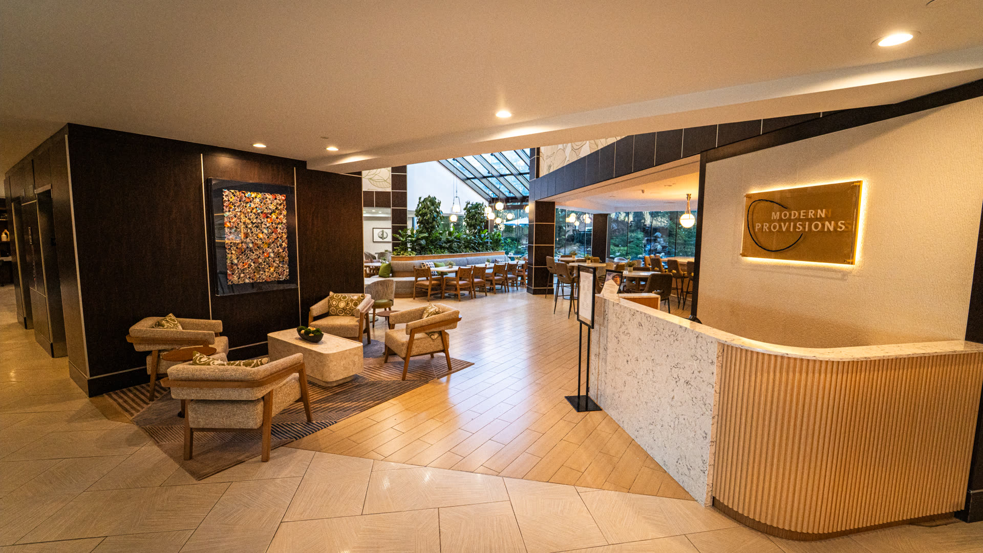 Hyatt Regency Marietta Hotel Millwork and Countertops — detail 3